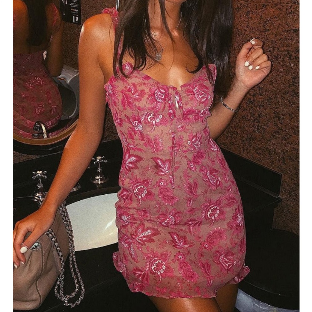 White Fox Dress OPEN TO OFFERS